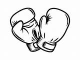Mma Boxing Boxeo Glove Guantes Bokshandschoenen Handschoenen Fighter Boksen Tekeningen Kickboksen Martial Tekenen Boxer Vectorified Kickboxing Tatuajes Draw sketch template