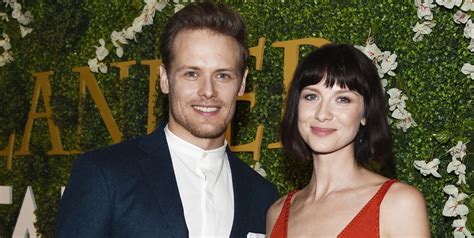 caitriona balfe and sam heughan together interview sam