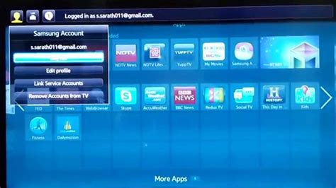 access dropbox  samsung smart tv youtube