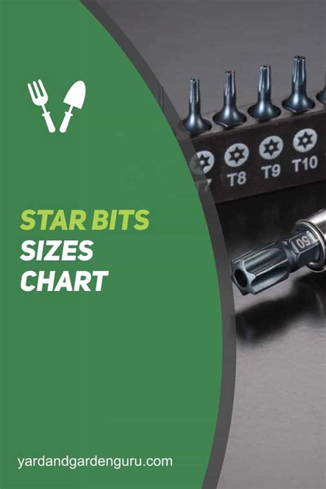 star bit sizes chart