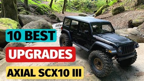 axial scx iii upgrades  mods    video youtube
