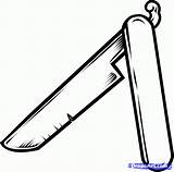 Razor Draw Straight Drawing Step Clipartmag Blade Clipart Dragoart sketch template