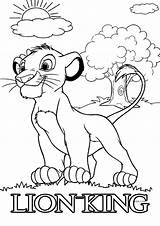Lion King Coloring Pages Simba Printable Disney Sheets Kids Italks Info sketch template