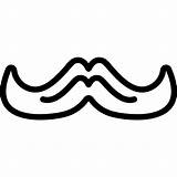 Mustache Icon Hipster Retro Vintage Style Vector Getdrawings Iconfinder sketch template