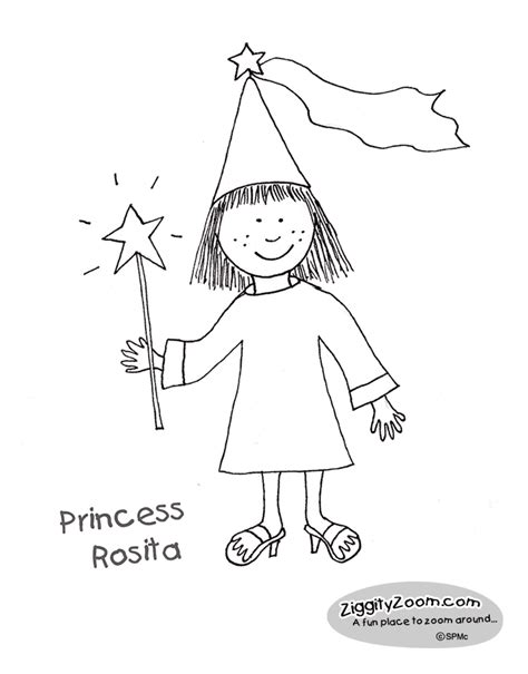 printable princess coloring page color   print  color