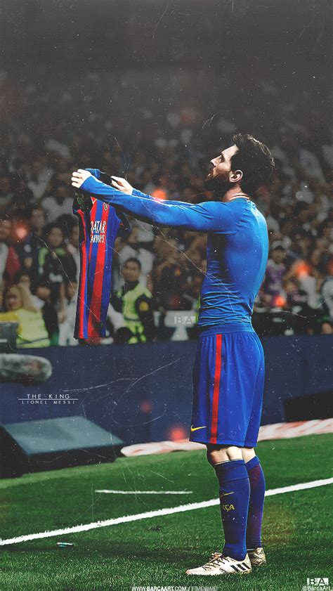 Lionel Messi Barcaart