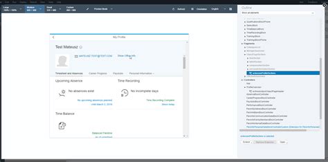 sap fiori 2 0 for sap hcm how to extend “my profile” app new