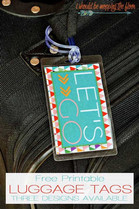 printable luggage tags    mopping  floor