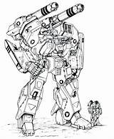 Robotech Coloring Pages Heavy Spartan Metal Destroid Mk Mbr Chuckwalton V1 Deviantart Robot Mecha Marines Books Expeditionary Force Featured Illustration sketch template