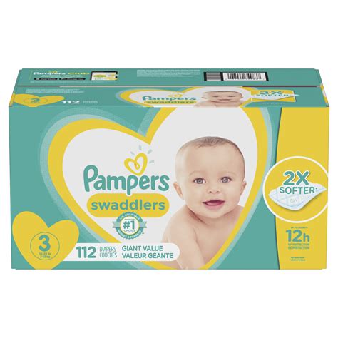 pampers swaddlers diapers size   count walmartcom walmartcom