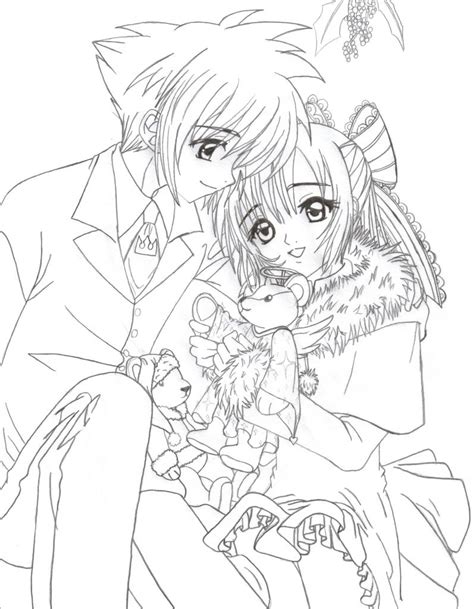 boy  girl kissing coloring pages  getdrawings