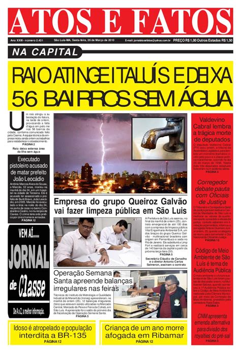 jornal do dia 26 03 2010 by atosefatos jornal issuu