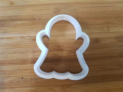 ghost  cookie cutter  printed sharp edges halloween etsy