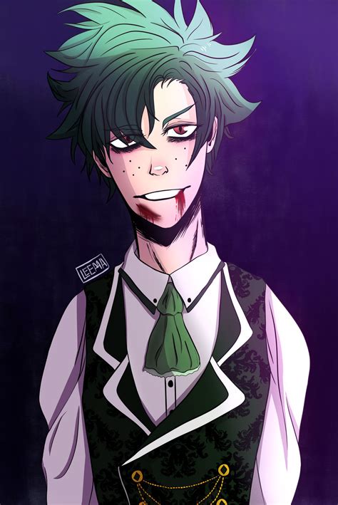 villain deku au bnha   yoou nott  deviantart