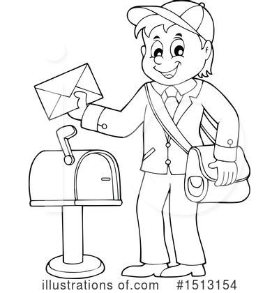 mailman clipart  illustration  visekart