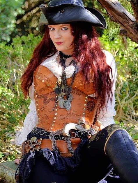 Redhead Pirate Outfit Pirate Dress Pirate Woman