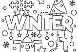 Coloring Winter Pages Kids Printable Drawing Themed Activity Colouring Puzzle January Printables Season Fun Career Print Color Year 30seconds Drawings sketch template