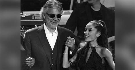 andrea bocelli and ariana grande sing beautiful duet