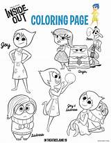 Inside Coloring Pages Disney Sheets Para Colorear Sadness Printable Dibujos Intensamente Printables Activity Personajes Print Dibujar Pelicula Giveawaybandit Family Pintar sketch template