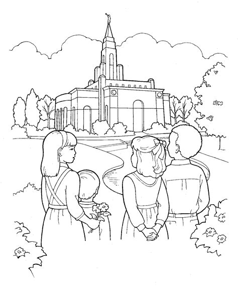 lds temples drawing  getdrawings