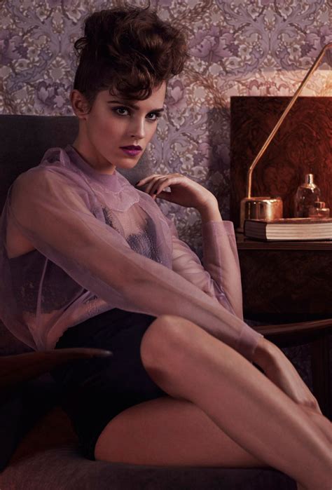 Emma Watson Wonderland Magazine Photoshoot Hawtcelebs