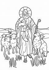 Pastor Colorir Imprimir Shepherd Tudodesenhos sketch template