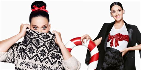 Katy Perry Looks Fab In The New Handm Christmas Campaign