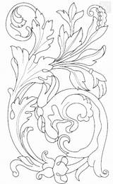 Ukiran Motif Jawa Patterns Leather Tooling Pattern sketch template