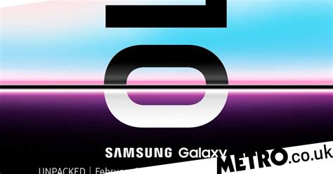 Galaxy S10 Release Date Revealed By Samsung S Own Website Metro News