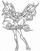 Winx Believix Colorea Pose Tecna Aisha Stella Poder Poderes Musa Layla sketch template