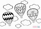 Air Balloon Coloring Hot Pages Printable Drawing Basket Balloons Getdrawings Click Popular Getcolorings sketch template