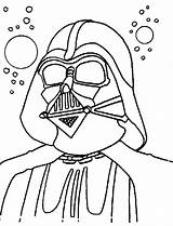 Coloring Vader Darth Pages Popular Wars Star sketch template