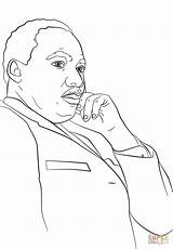 Luther Mlk Scribblefun Supercoloring sketch template