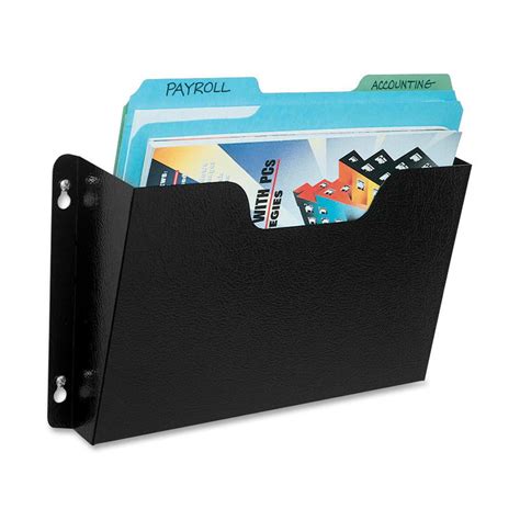 buddy products dr pocket steel add onsingle pocket wall file letter