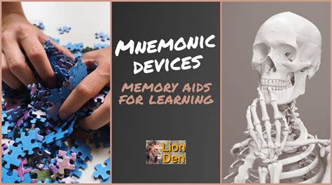 mnemonics memory aids    learn  bits  information