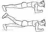 Leg Plank Lift Exercise Workoutlabs Guide Illustrated Abs Muscle sketch template