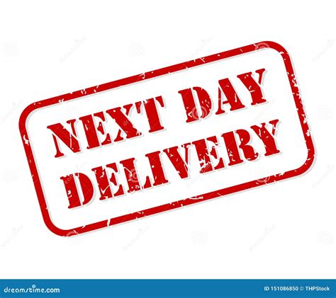 day delivery rubber stamp vector stock vector illustration