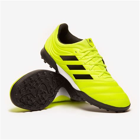 adidas copa  tf solar yellowcore black turf trainer mens soccer cleats