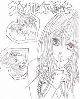 Vampire Knight Gay Coloring Template Trax Getdrawings Drawing Pages sketch template