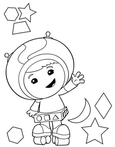 geo  shape expert  team umizoomi coloring page color luna