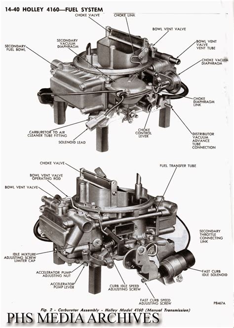 holley  barrel carburetor parts diagram