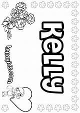 Coloring Kelly Pages Color Name Hellokids Colouring Print Online Library Codes Insertion Girly sketch template