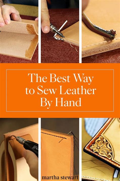 experts guide    sew leather  hand diy leather working