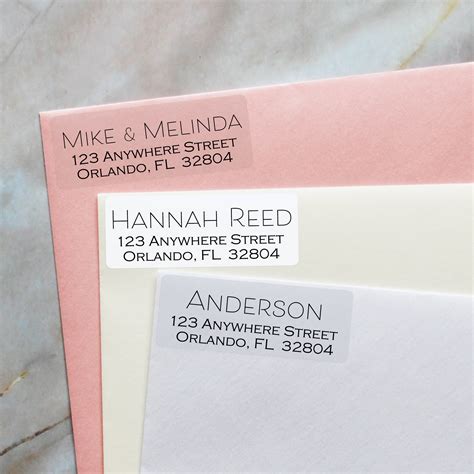 return address labels mailing address labels clear address etsy