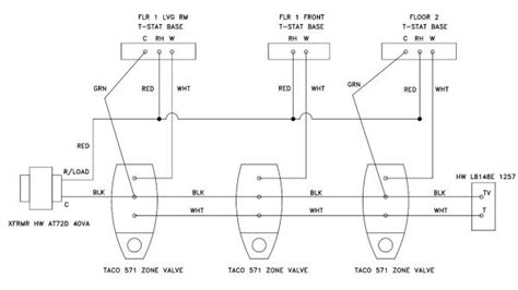 taco zone valve   wiring diagram wiring diagram
