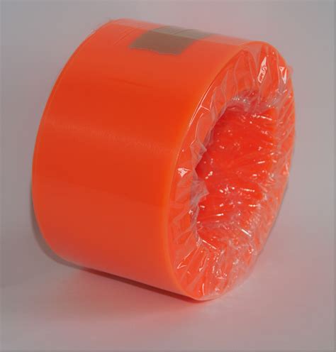 mm extruded base fluorescent orange
