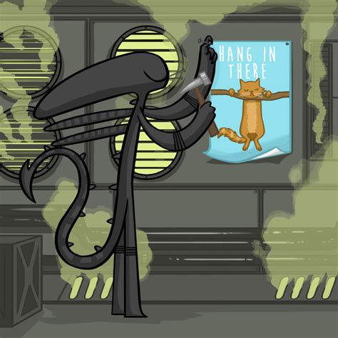Artist Envisions Friendly Xenomorph That Doesn T Want To