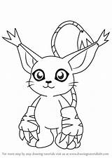 Digimon Gatomon Omnimon Drawingtutorials101 sketch template