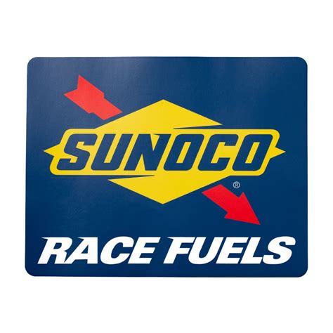 Sunoco Race Fuels Decals Large Pack Of 50 Accessories Race Fuels