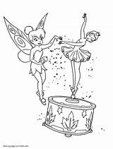 Coloring Pages Fairy Princess Girls Printable Little Fairies Disney Ads Google sketch template